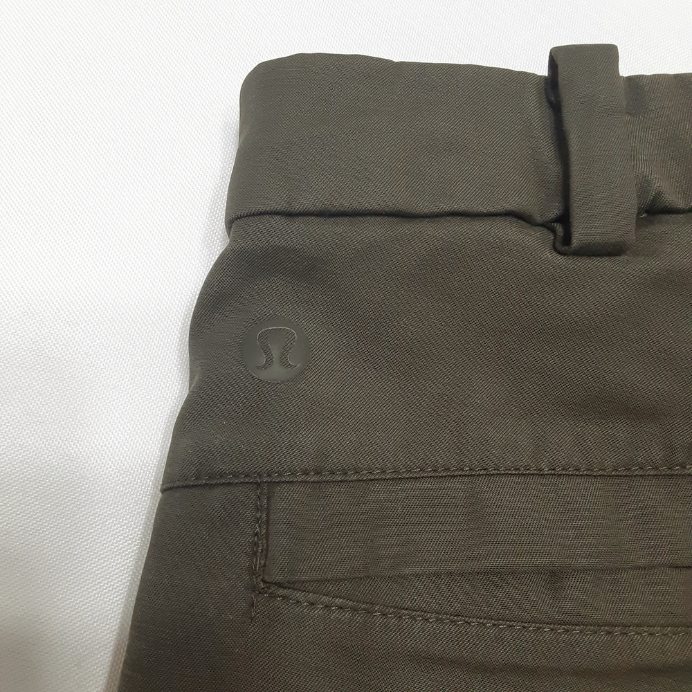 Lululemon Commission Pants Olive Green Chinos Versatile Straight Leg Men size 30 - Picture 5 of 11